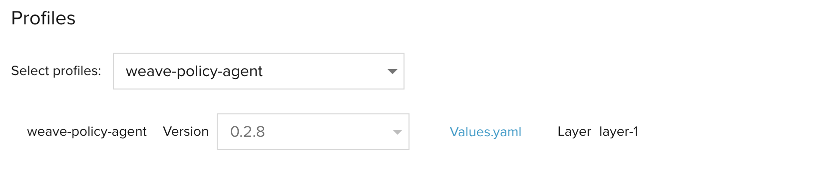 Policy Profile